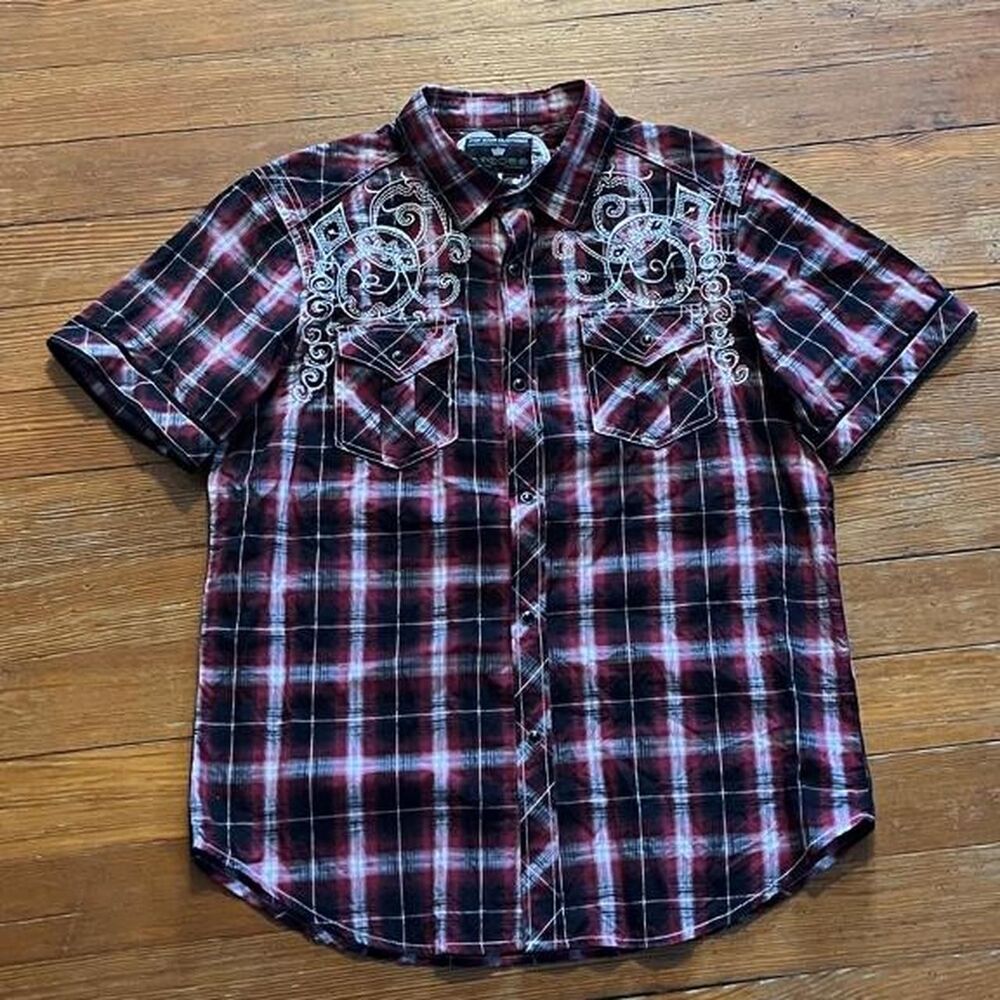Buckle Men's multi Shirt